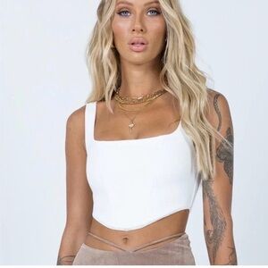 Princess Polly Kaeshia Rib Bustier